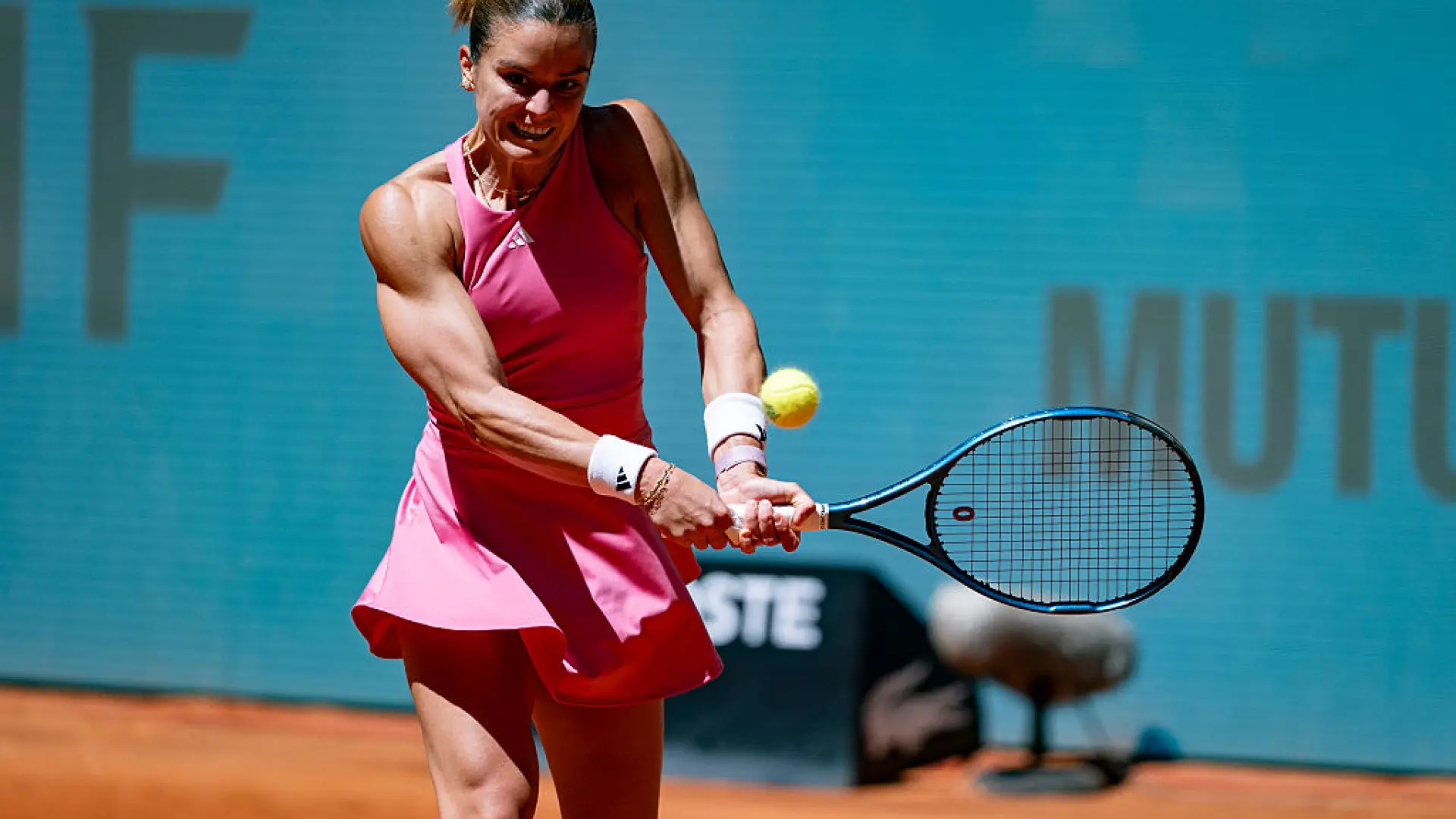 El impresionante físico de María Sakkari en el Mutua Madrid Open: El impresionante físico de María Sakkari en el Mutua Madrid Open: