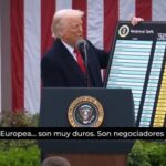 «Esta será la nueva era dorada de EEUU» o «haremos al país rico otra vez»: el anuncio de Trump, en frases