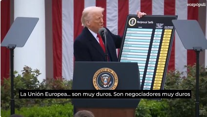 «Esta será la nueva era dorada de EEUU» o «haremos al país rico otra vez»: el anuncio de Trump, en frases