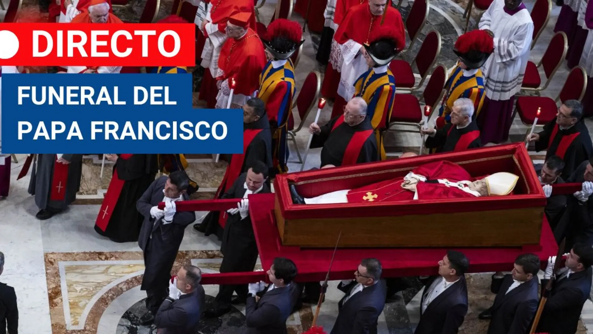 Funeral del papa Francisco en el Vaticano, en directo