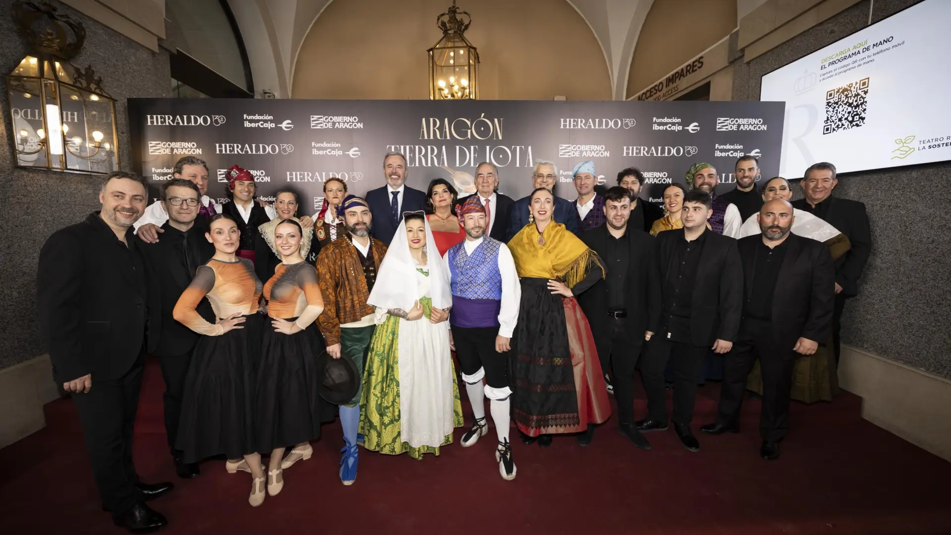 La jota aragonesa conquista el Teatro Real de Madrid con un espectáculo irrepetible