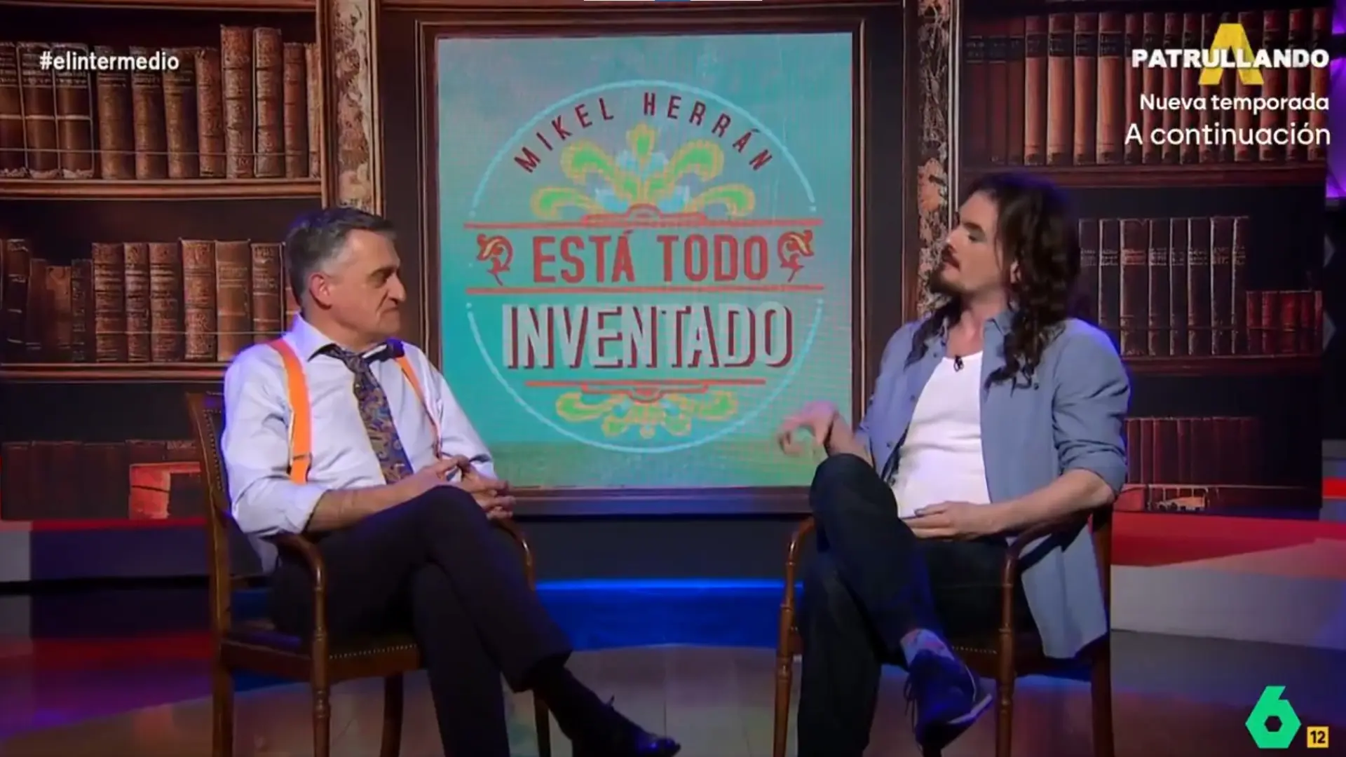 Mikel Herrán comenta con Wyoming en ‘El Intermedio’ el origen de las universidades tras la polémica con Ayuso