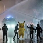 Pikachu se cuela en las manifestaciones contra Erdogan en Turquía