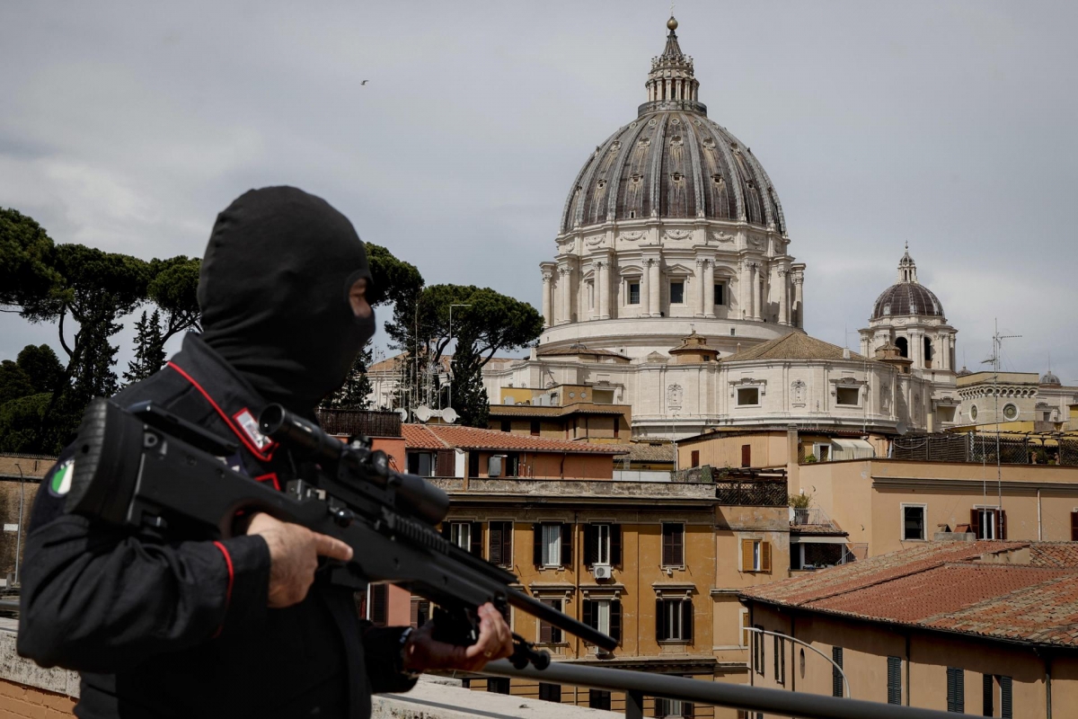 Roma se blinda ante la llegada de miles de fieles en su despedida del Papa Francisco