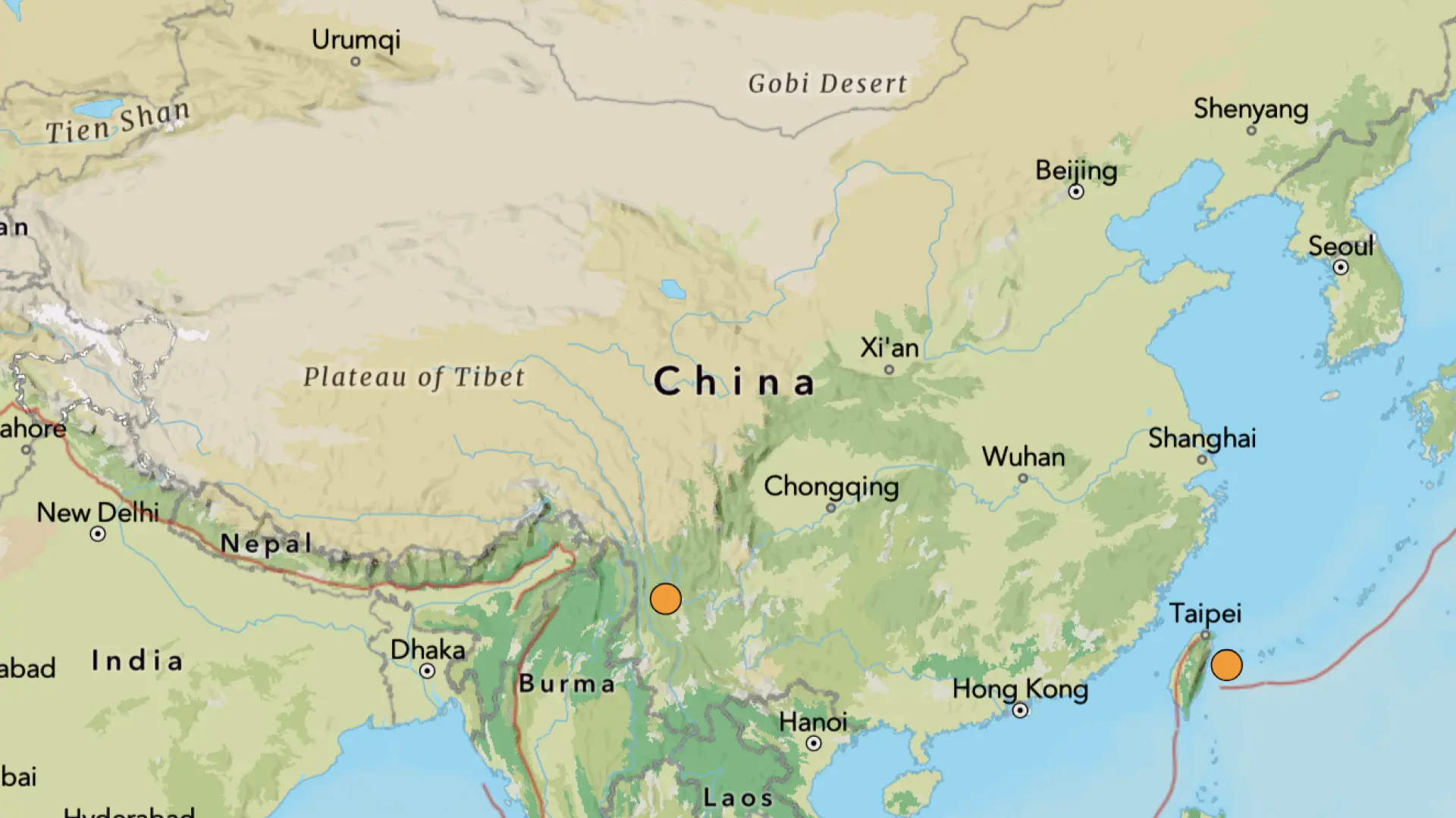 Un terremoto de 4,8 grados sacude la región meridional china de Yunnan