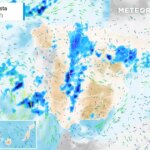 Una borrasca fría aislada trae de nuevo lluvia y tormentas para el puente de mayo