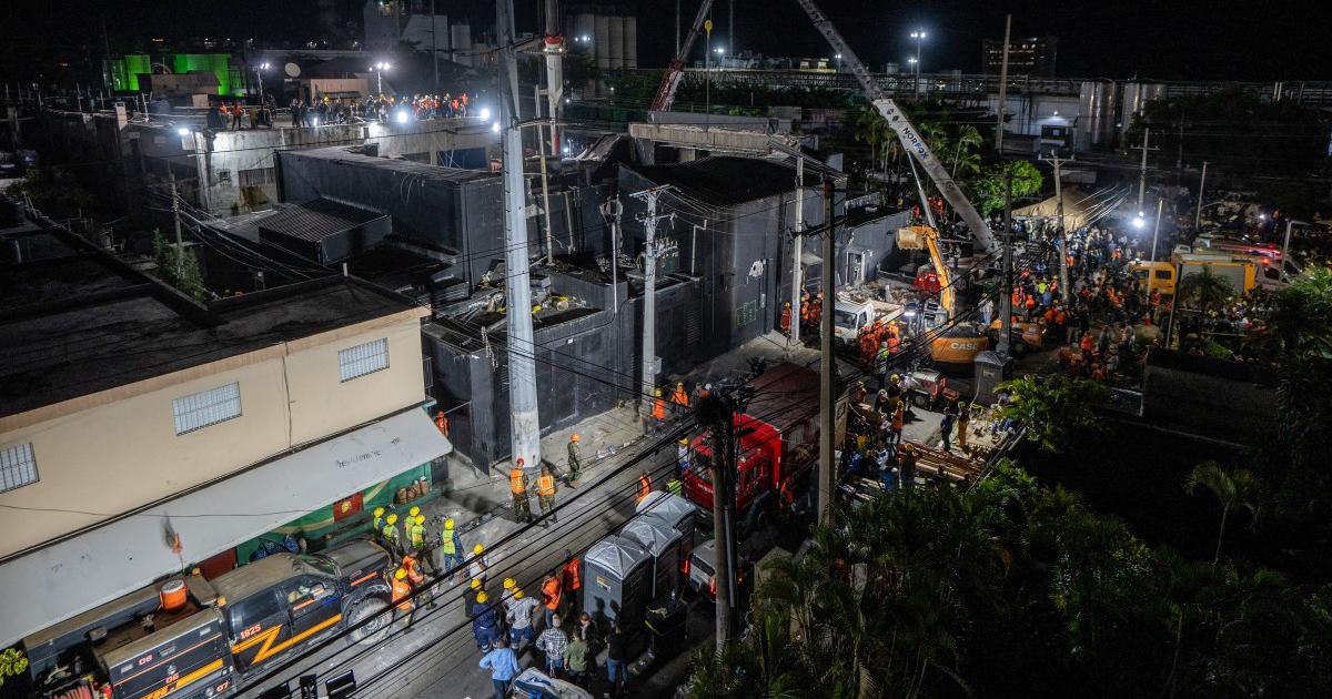 Tragedia en República Dominicana: van 98 muertos y un centenar heridos