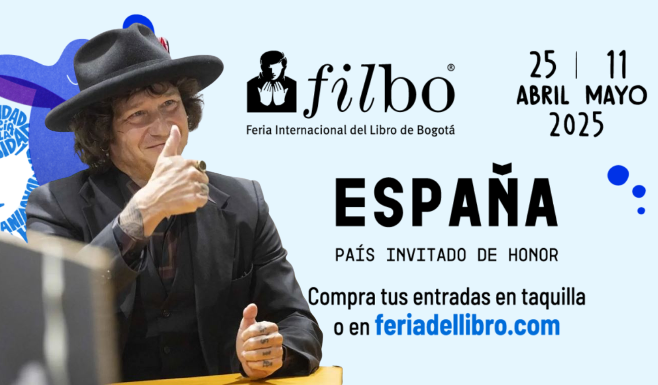 Enrique Bunbury se tomará la FilBo 2025: presentará su libro «La Carta»