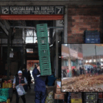 Corabastos arrancó el día con tremendo susto: cayó bodega y habría heridos