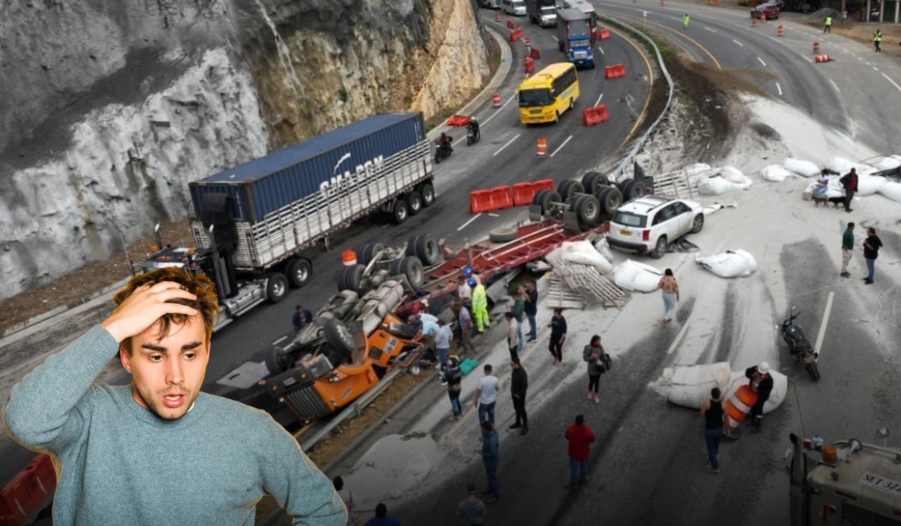Caos en la vía Bogotá–Girardot: gigantesco trancón obliga a buscar desvíos