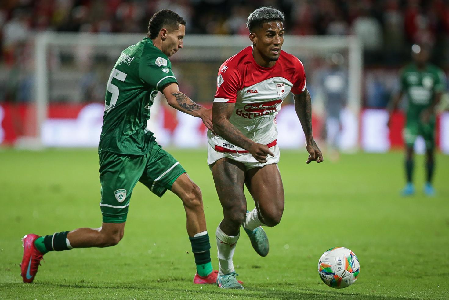 Tremenda remontada: Equidad bajó a Santa Fe del bus en la Liga Betplay