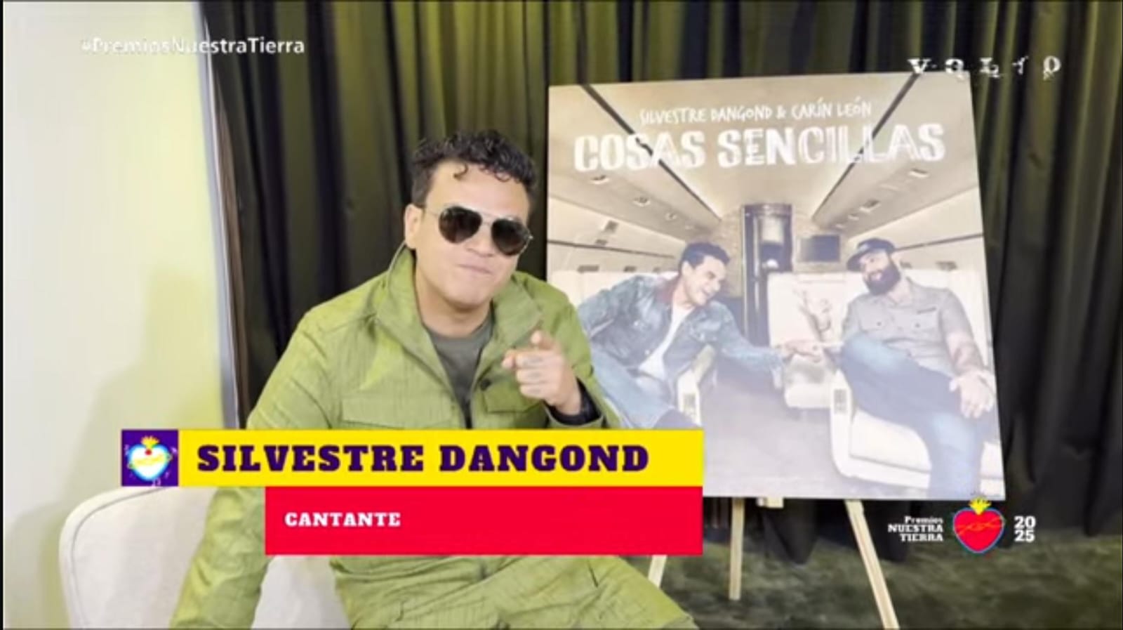 Premios Nuestra Tierra: Silvestre Dangond es el ‘Mejor Artista Vallenato’