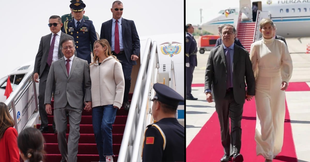 Antonella Petro se estrenó como acompañante oficial de su papá en la visita a China