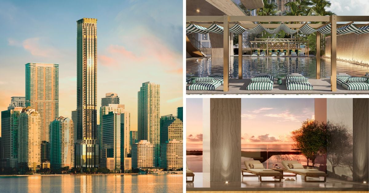 Así es la torre de lujo de Dolce & Gabbana que busca conquistar Miami; una joya de 90 pisos Así es la torre de lujo de Dolce & Gabbana que busca conquistar Miami; una joya de 90 pisos