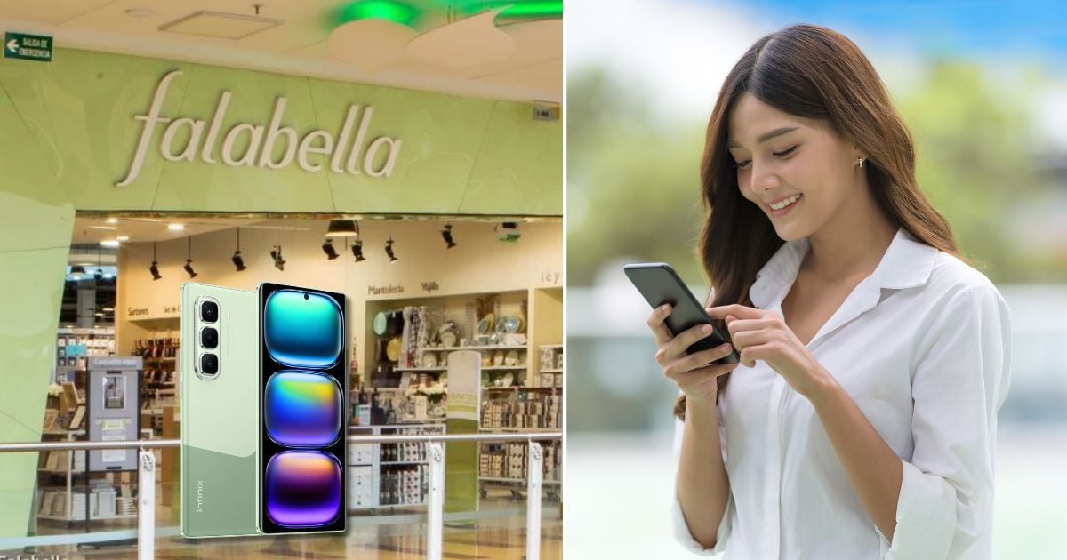 El celular con descuento que tiene buena pantalla y cámara y está casi regalado en Falabella