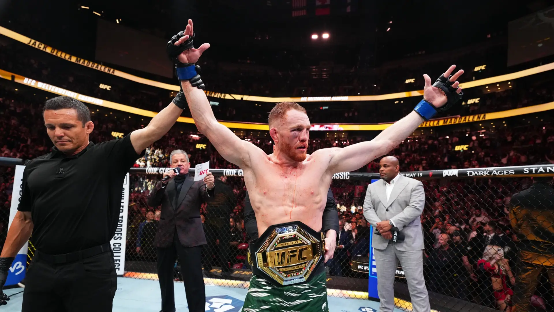 El nuevo campeón del peso wélter, Jack Della Maddalena, desafía a Islam Makhachev: «Lo haré por Volkanovski» El nuevo campeón del peso wélter, Jack Della Maddalena, desafía a Islam Makhachev: «Lo haré por Volkanovski»