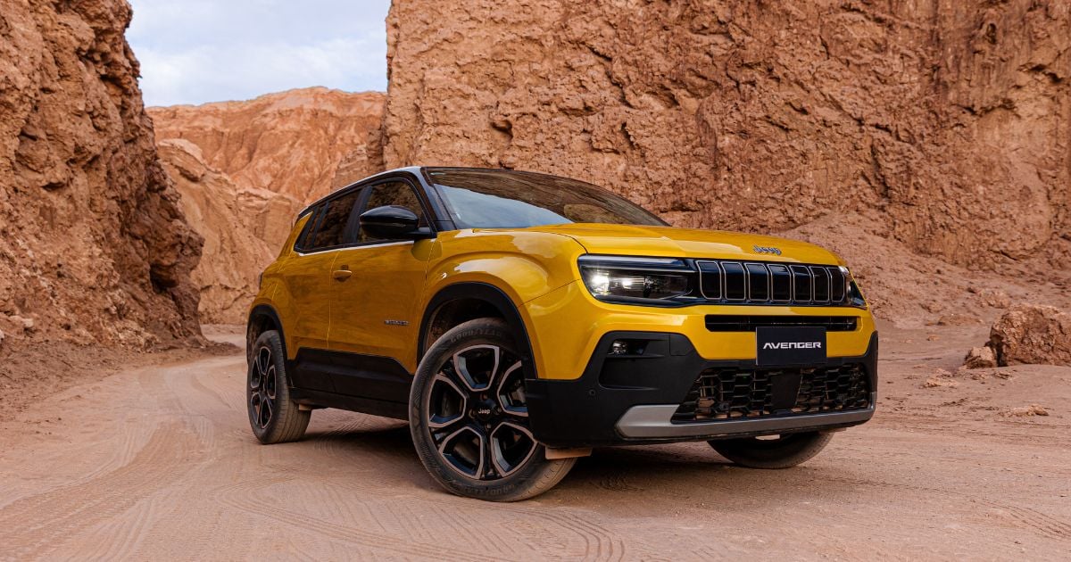 Este es el increíble precio de la nueva Jeep Avenger que llegó a Colombia: una eléctrica aventureraEste es el increíble precio de la nueva Jeep Avenger que llegó a Colombia: una eléctrica aventurera
