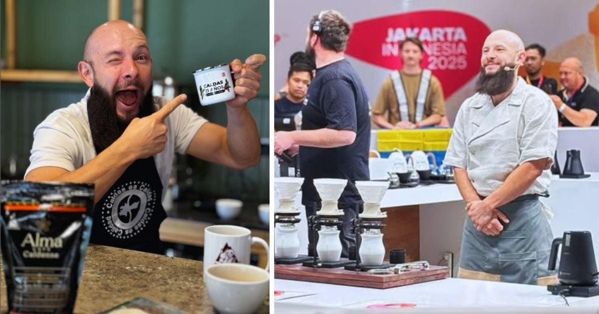 Este es el paisa que llevó a Colombia por primera vez a la final del Mundial de Cafés Filtrados