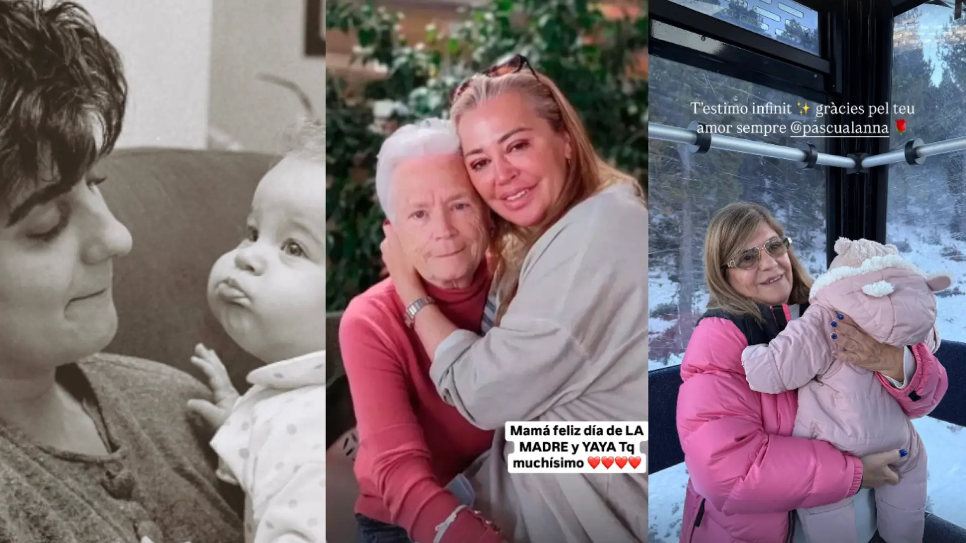 Laura Escanes, Dulceida, Belén Esteban… famosas e influencers se vuelcan con mamá en el Día de la Madre Laura Escanes, Dulceida, Belén Esteban… famosas e influencers se vuelcan con mamá en el Día de la Madre
