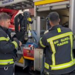 Un incendio en un bar de Villaverde obliga a desalojar a los vecinos de 30 viviendas Un incendio en un bar de Villaverde obliga a desalojar a los vecinos de 30 viviendas