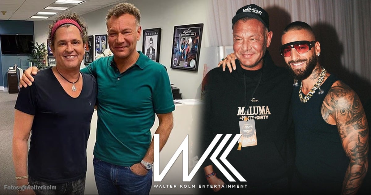 Walter Kolm, el hombre detrás del éxito de Maluma y la resurrección de Carlos Vives y Silvestre Dangond
