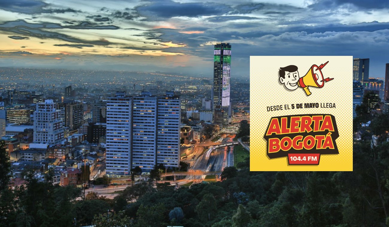 Llega Alerta Bogotá 104.4 FM: La emisora que sí lo escucha