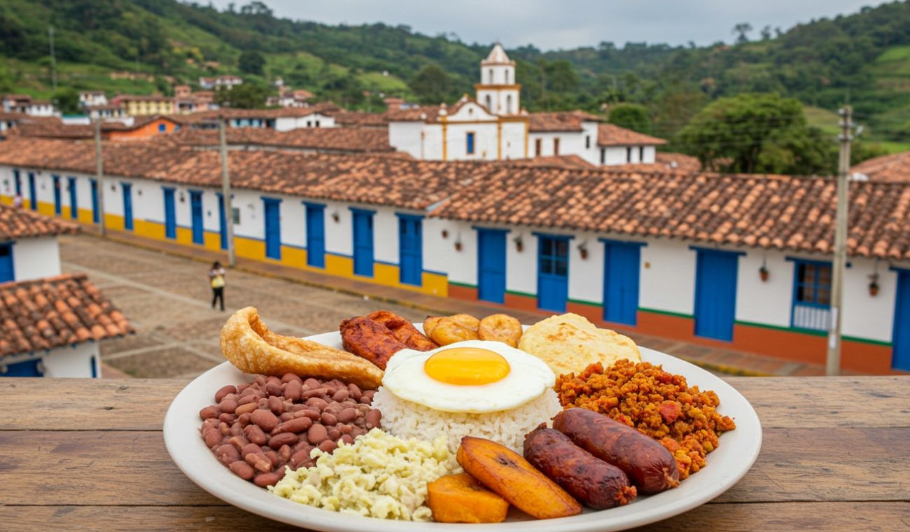 ¿En qué pueblo de Cundinamarca se encuentra la mejor bandeja paisa?