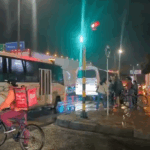 Caos en la Calle 80: conductores sufren para moverse en tremendo trancón