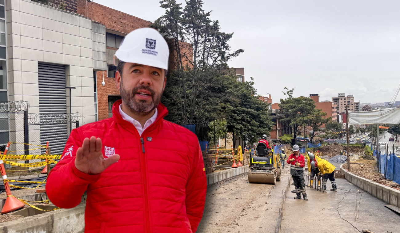 Obra en la calle 45 para coger la Circunvalar: Galán la entregaría rápido Obra en la calle 45 para coger la Circunvalar: Galán la entregaría rápido