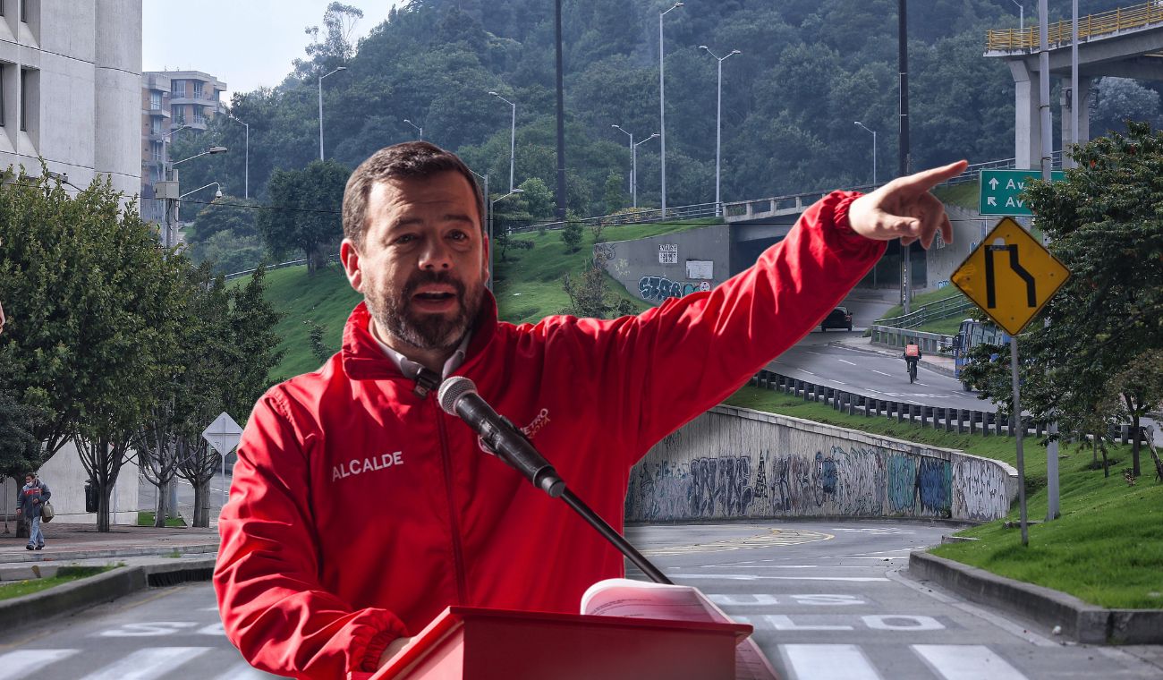 Galán elimina carril clave de Bogotá: a conductores les tocó guardar carro