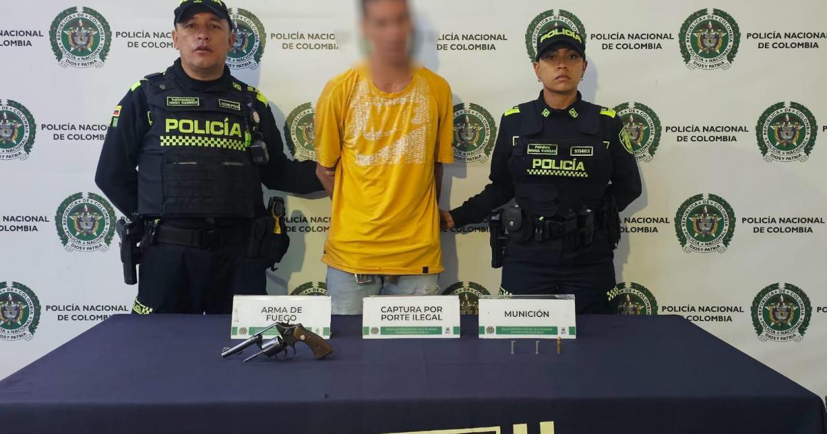 Noticias Medellín: Capturan a sujeto que hacia disparos al aire