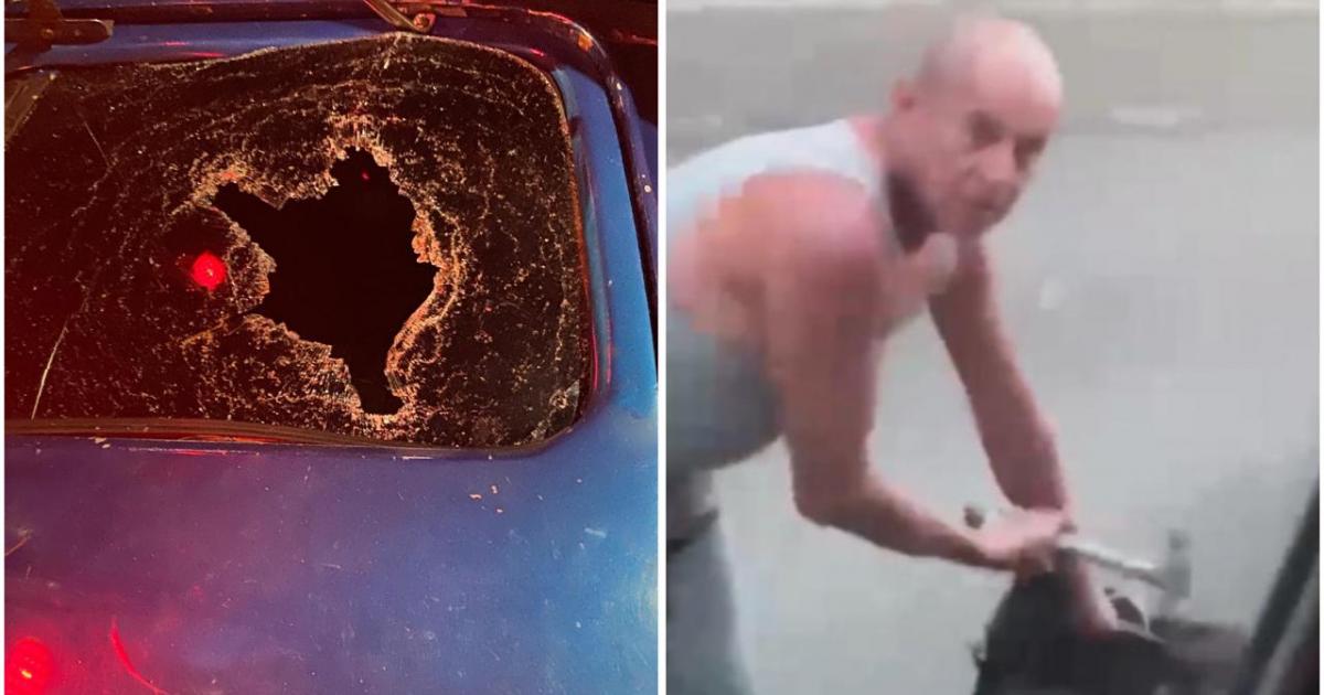 Noticias Medellín: Motociclista rompe vidrios de volqueta con martillo