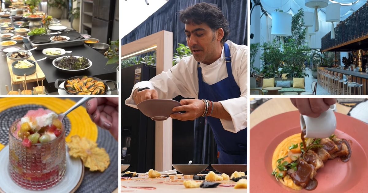 Así es el lujoso restaurante de Chris Carpentier el exjurado de Master Chef en Bogotá ¿vale la pena?