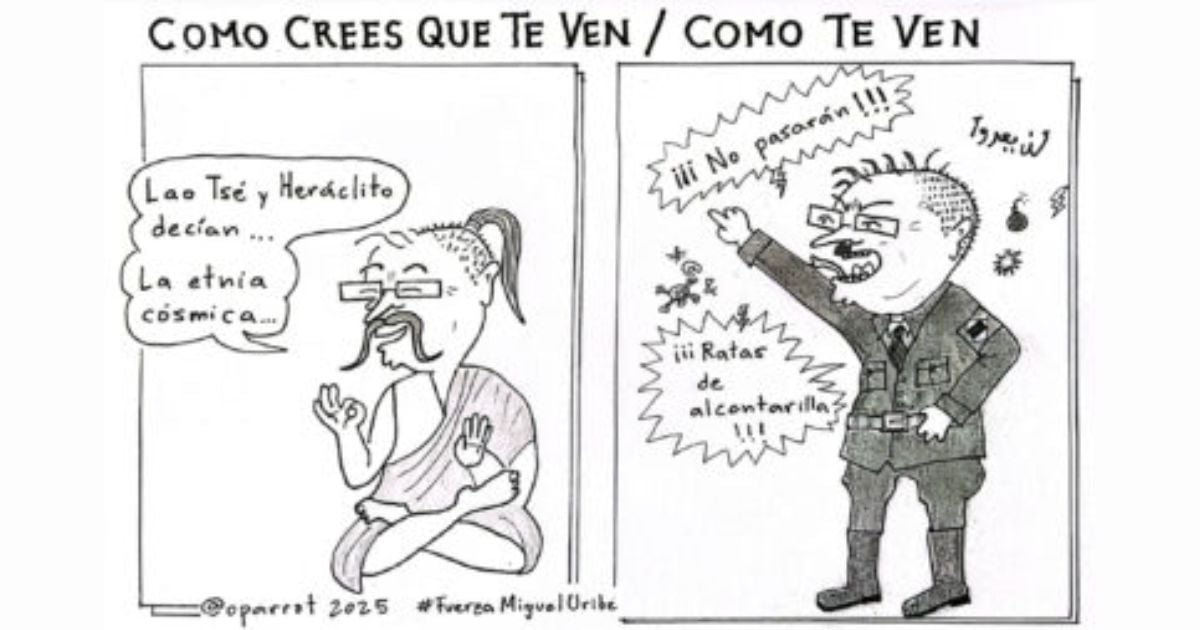 Caricatura: Petro, el filósofo cósmico Caricatura: Petro, el filósofo cósmico