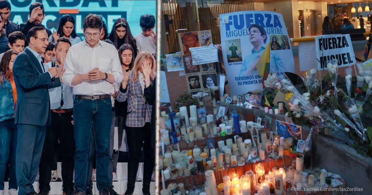 La cercanía de Miguel Uribe con las iglesias cristianas se convirtió en una oración permanente en la Fundación Santa Fe