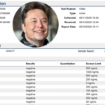 Los esclarecedores resultados del análisis de droga de Elon Musk