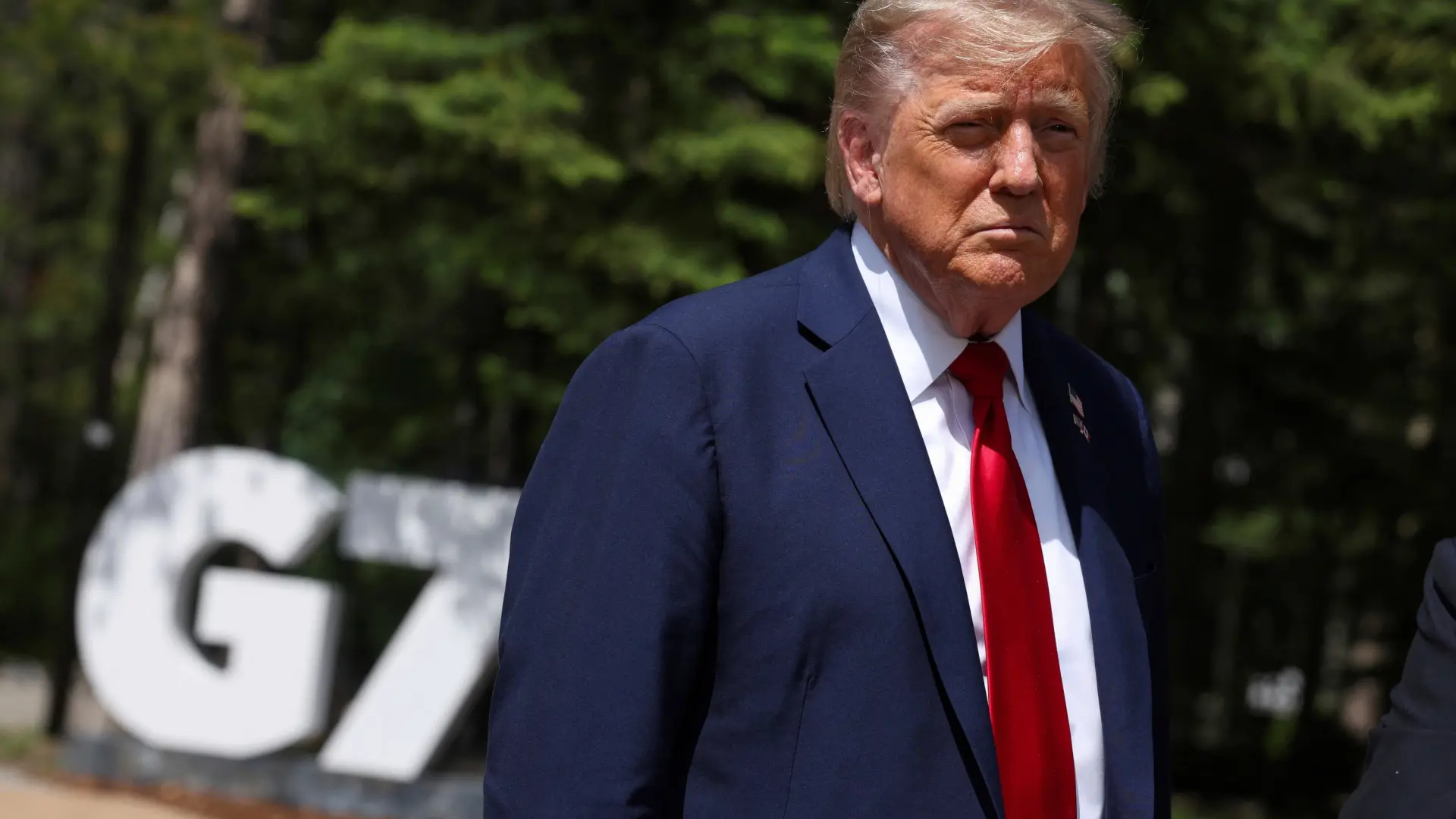 Trump deja el G-7 antes de tiempo por el conflicto en Oriente Próximo