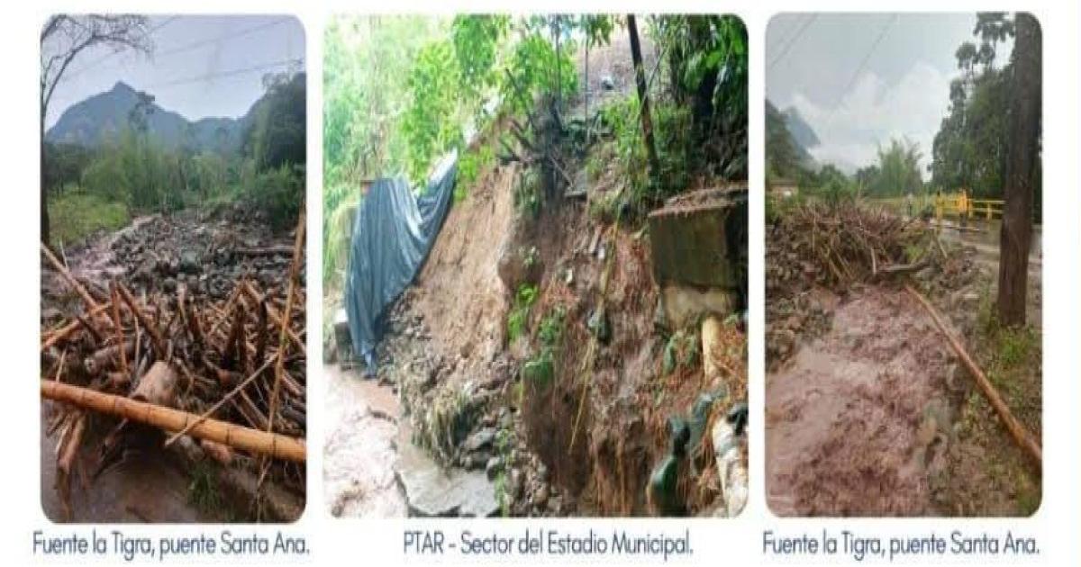 Noticias Antioquia: Fuertes lluvias deja afectaciones en Venecia, Antioquia
