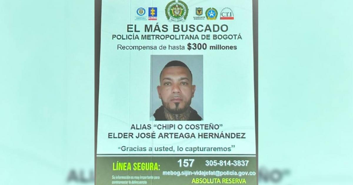 Noticias Colombia: Revelan imagen de “Chipi” por atentado a Miguel Uribe