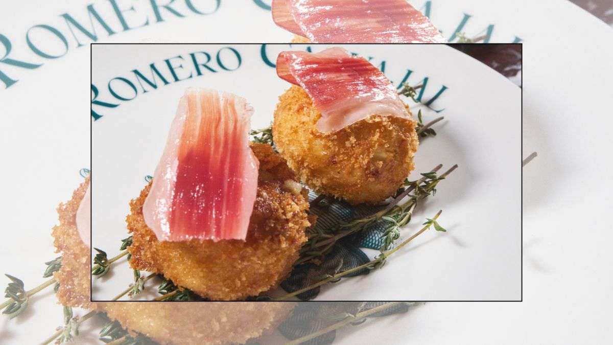Croquetas de autor y jamón ibérico: así es la III Ruta de la Croqueta de Sánchez Romero Carvajal en Madrid