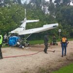 Caída de avioneta en Chía: Alerta médica de los cinco heridos Caída de avioneta en Chía: Alerta médica de los cinco heridos