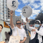 Marcha del Silencio: cientos de ciudadanos se movilizan por la paz