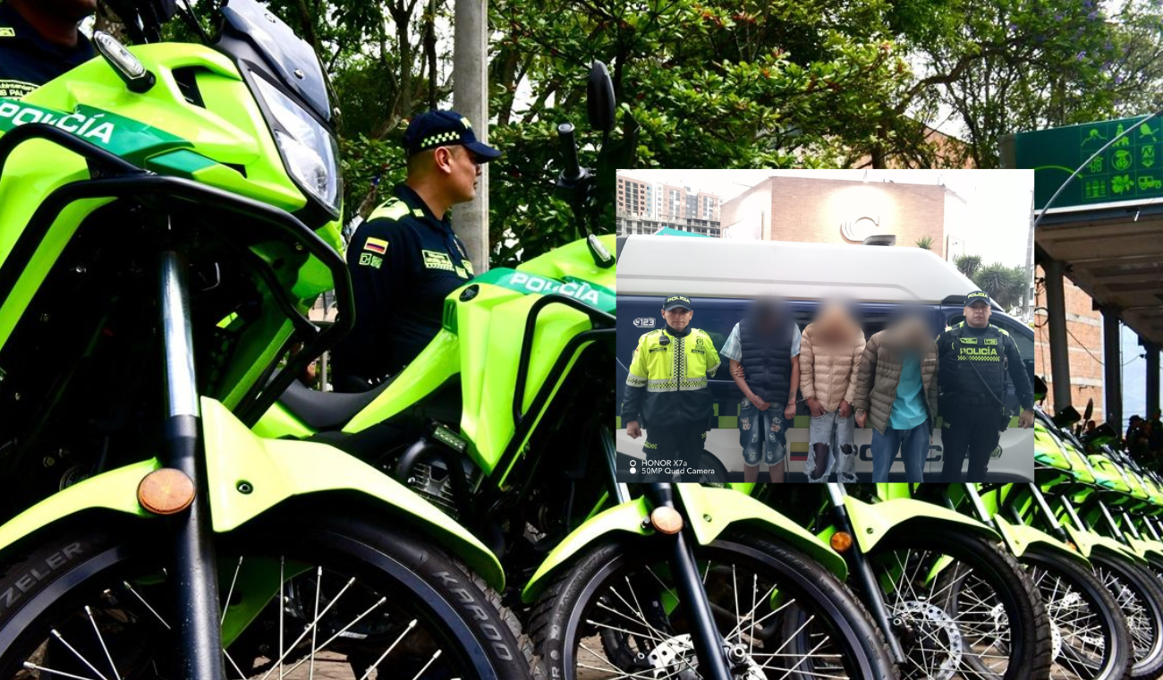 Policía da contundente golpe al crimen: detiene a ladrones de TransMilenio Policía da contundente golpe al crimen: detiene a ladrones de TransMilenio
