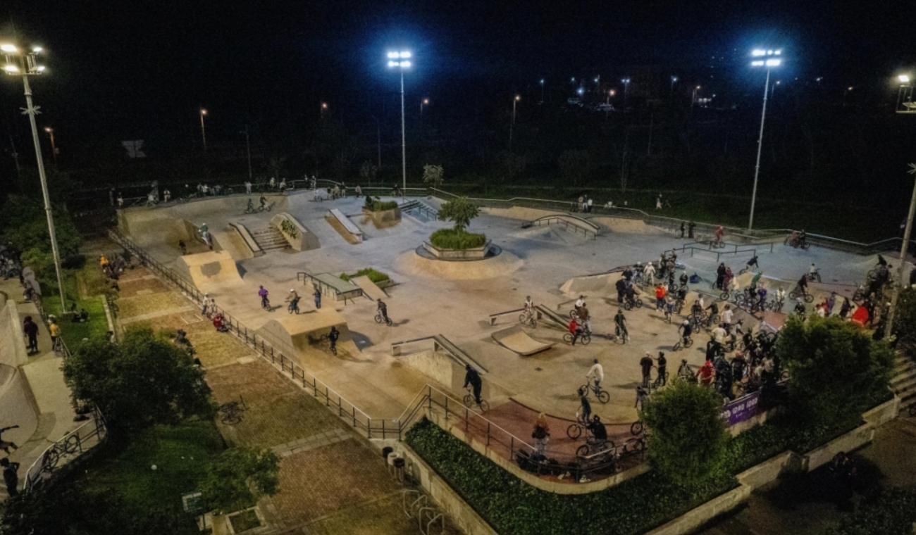 Suba está de estrene: reabren pista de skate con todas las de la ley