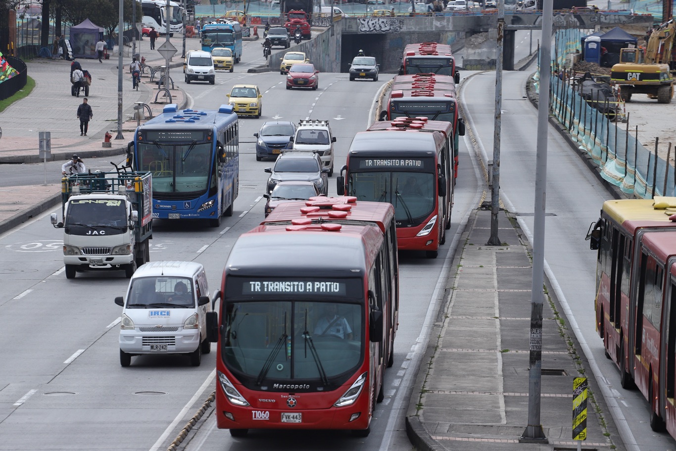 Le tocó hacer trasbordo a usuarios: importante ruta al sur ya no va más