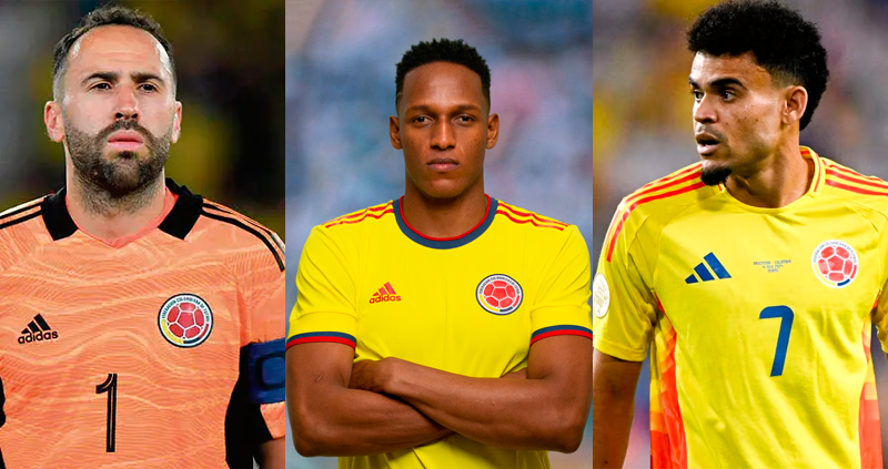 ¿Cuáles son los convocados de la selección colombiana para los partidos contra Perú y Argentina?