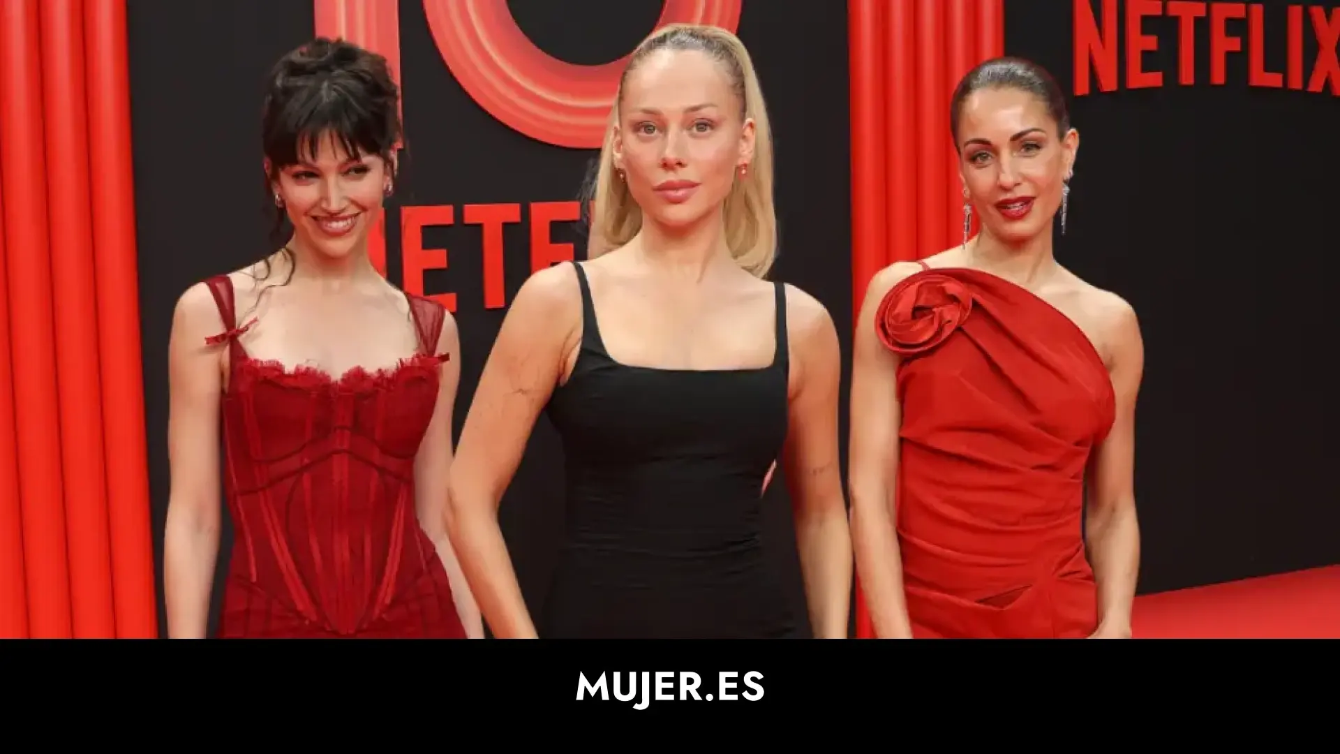 los ‘looks’ explosivos del 10º aniversario de Netflix España