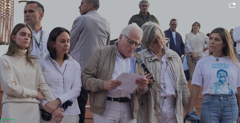 Sigue luchando, todos nosotros vamos a seguir orando: Papá de Miguel Uribe