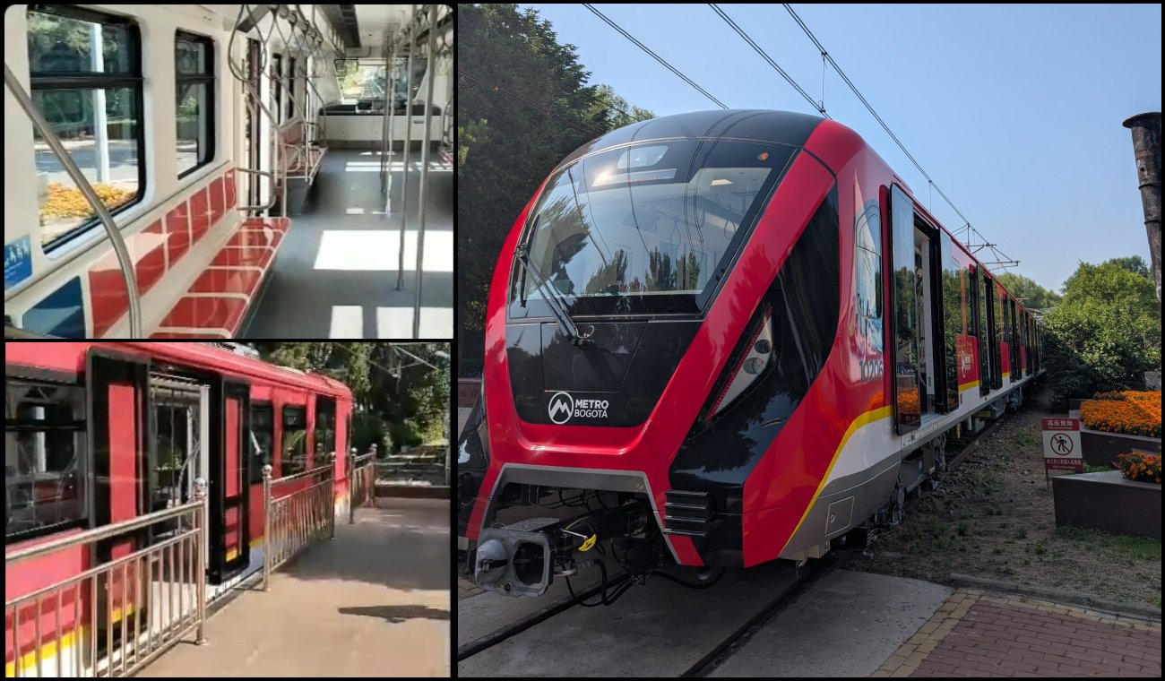 Galán anuncia fecha de llegada de los primeros trenes del metro de Bogotá