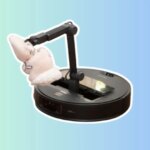 tener un robot aspirador con brazo es otro nivel (aunque no siempre acierta)